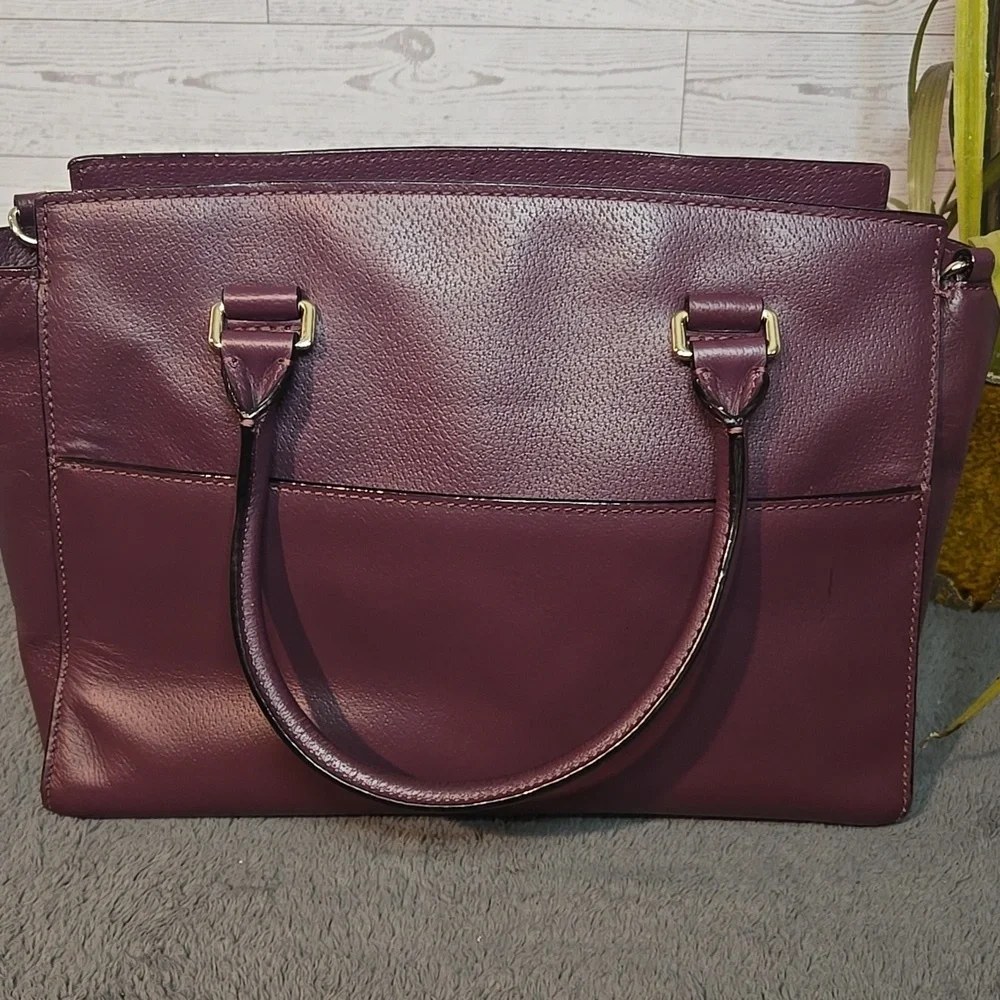Kate Spade Plum Satchel Bag